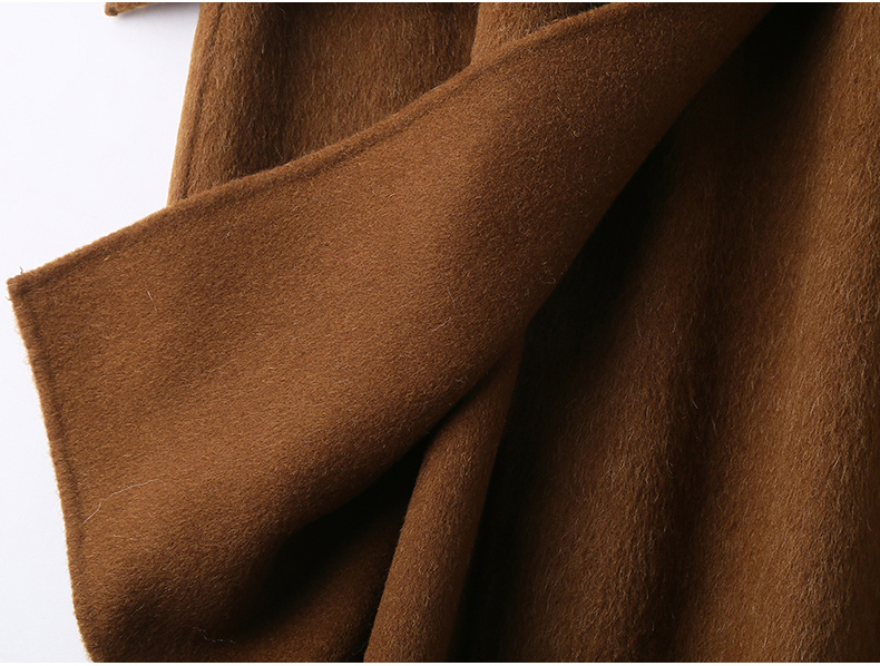 Áo khoác len Papo Shidi Albaka 2018 mùa thu và mùa đông mới 20% tóc alpaca áo khoác len cardigan
