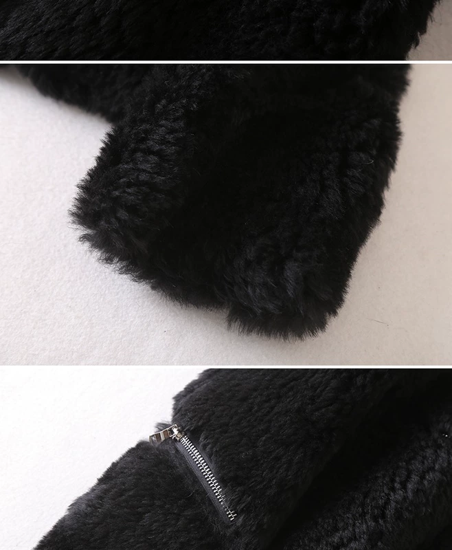 Áo khoác lông cừu thời trang bình thường dành cho nữ - Faux Fur