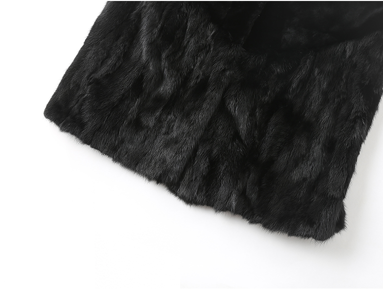 Pabo Shiti 2018 mùa xuân và mùa thu mới Haining mink fur cỏ ladies fox fur collar chiến đấu da lộn áo khoác thủy triều áo lông cao cấp