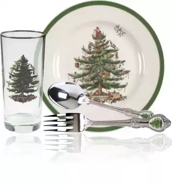 Ultra-low price return export porcelain original single cutlery set set Bowl soup dish Coffee Cup Cup Cup Cup Cup Christmas