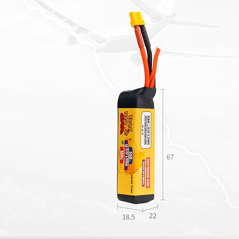 Big Mango Dai Mang Gau 3S/550Mah/120C