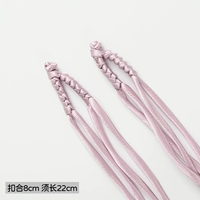 Длинная хвоста, чонсамская пряжка [серый порошок] 2/сумка