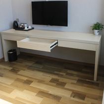 Express Business Hotel Hotel Apartment Guest Room Rental House Panel Type Paint Free Conjoined Computer Desk TV Cabinet