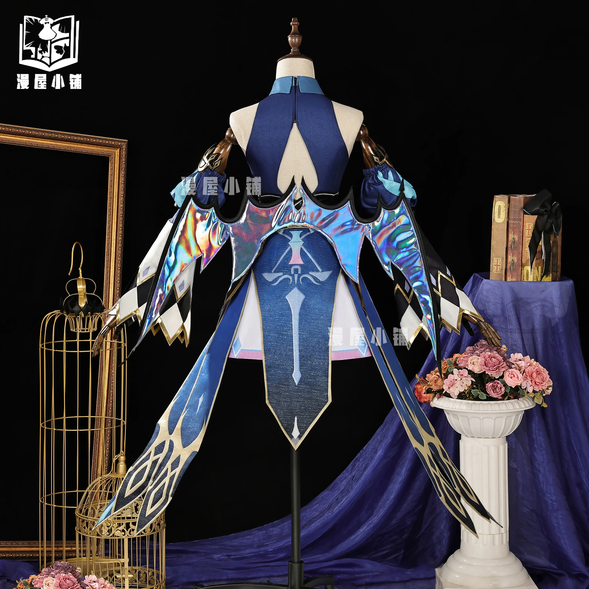 漫屋小铺 Collapse Star Dome Railway cos clothing engraved Rudra cosplay game two-dimensional animation costume