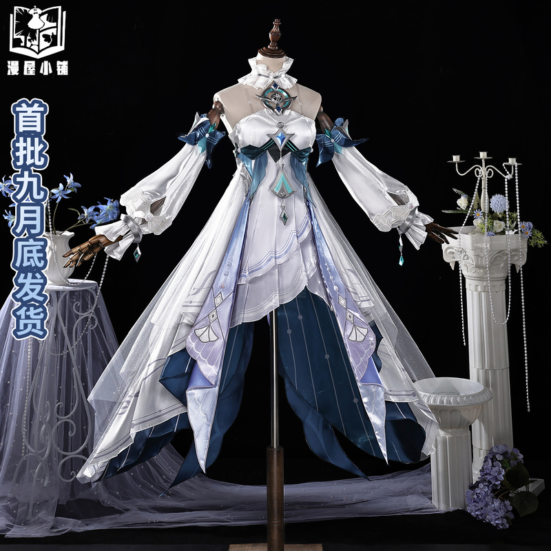 Manga House Shop Genshin Impact Cosplay Costume Vola Nisa Cosplay Role-Playing Costume Little Mermaid Comic Con C Costume