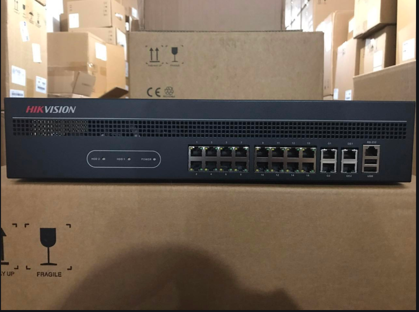 Haikang 8-way HDMI output H 265 HD decoder -DS-6908UD supports 4k spot TV wall