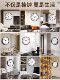 Deli Simple Wall Clock Living Room Clock Nordic Fashion Home Clock Wall Watch Modern Creative Wall-Mounted Quartz Clock