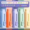 Deli Push-Pull Eraser for Elementary School Students, No Debris, Ultra-Clean, Creative Elephant Skin Eraser, Cute Cartoon Design, Non-Toxic for Kindergarten, High-Value Children's Push-Type Eraser, Leaves No Marks