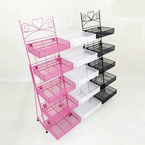 Manicure store rack floor cabinet display cabinet place nail polish shelf display rack hair salon simple