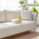 Ấn Độ nhập khẩu thảm bông phòng khách bàn cà phê mat đồng bằng sofa đệm bốn mùa phổ quát bông dệt phòng ngủ giường trước đệm - Thảm