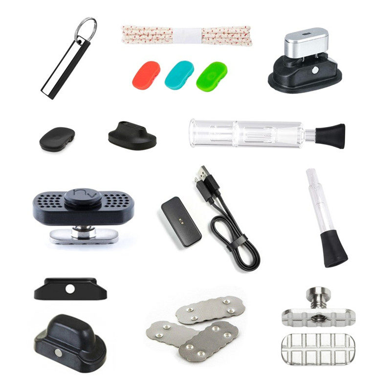 Smoke paste pot charger screw lid back lid suction nozzle iron sheet shisha filter glass tube cleaning sweep for pax3 2