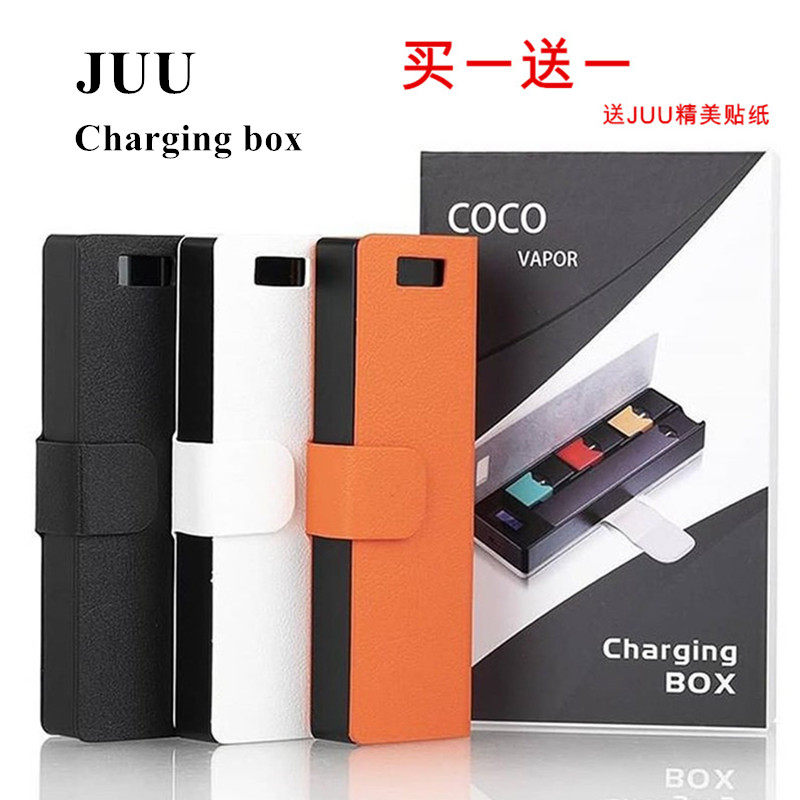 Original charging box JUU storage box COCO JUU1 USB charger one charge two stickers mobile phone stickers
