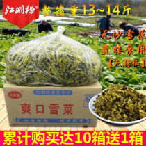 Snow vegetables pickles pickles pickles fresh and refreshing potherb pickles home-made pickles Rice steamed stuffed