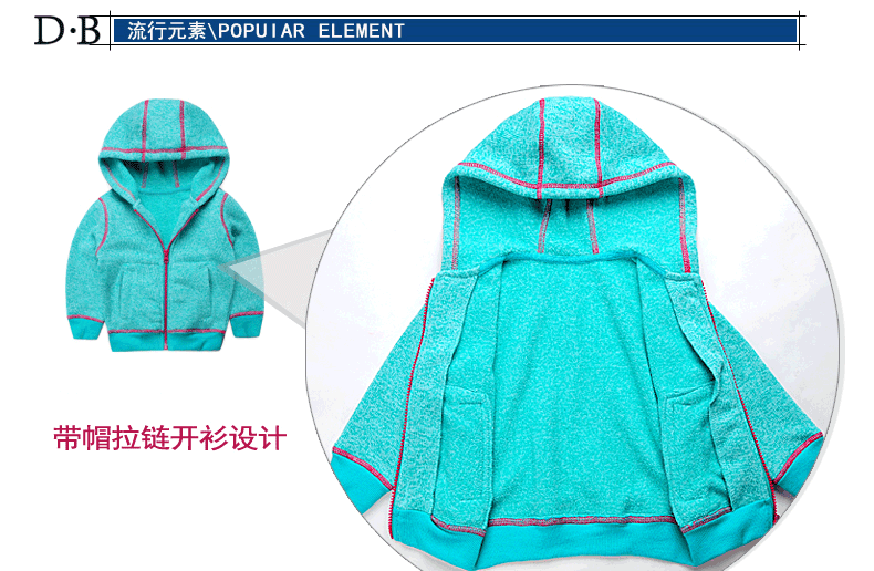 Pull enfant DBPRINCE à manche longue - Ref 2103203 Image 8