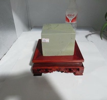 Fine grinding Qingtian stone cement frozen chapter 10 6*10 2*8CM seal stone seal carving practice chapter Ornament No 3