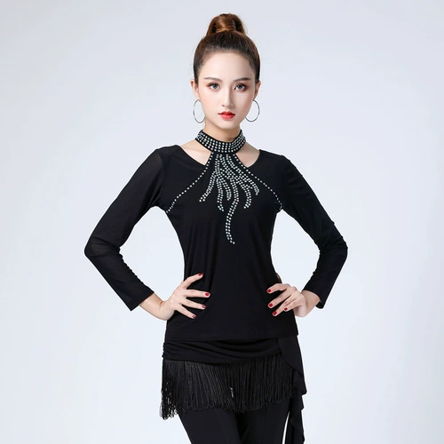 Новая одежда Gittaba, без аквариумная танцевальная одежда, женский латинский танец Liu, Diamond Dance Clothing