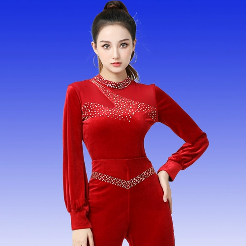 Демисезонный бархатный лонгслив, костюм, осенний сезон