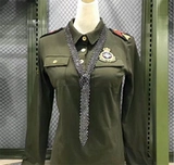 Галстук, длинный мягкий ремень для танцевального шоу