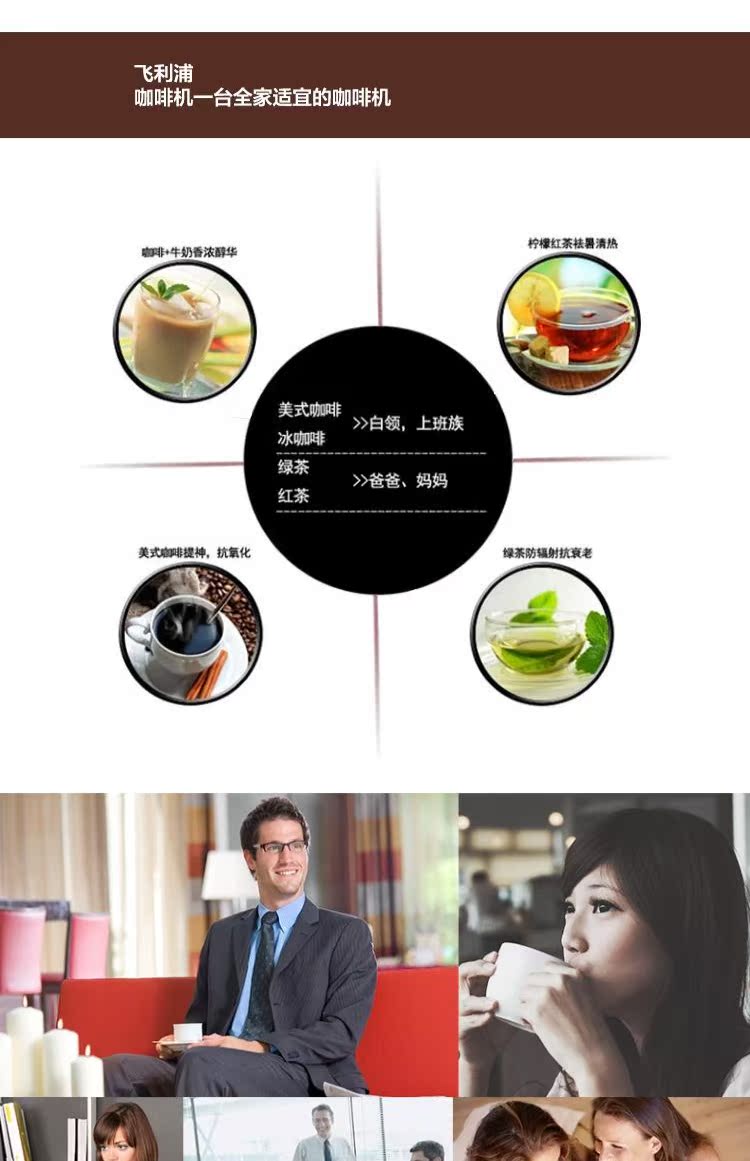 máy pha cafe nespresso Máy pha cà phê tự động nhỏ giọt bằng thép không gỉ Philips HD7546 - Máy pha cà phê máy pha cà phê bằng tay