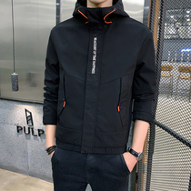 Mens coat spring and autumn 2020 new casual Joker autumn jacket Korean slim mens clothing trend