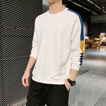 Sweater mens 2021 new autumn Korean tide 1ins autumn jacket casual Spring and Autumn long sleeve T-shirt mens