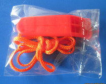 Safety Lifesaver whistles PP Plastics Field Rescue Call for students Warning Whistle Playground Sports Tips Red