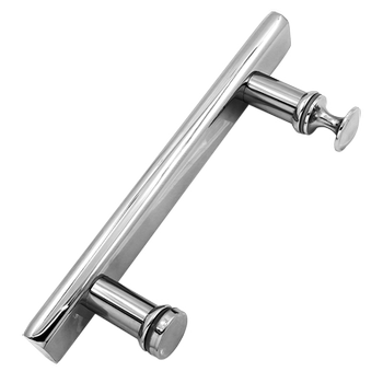 304 stainless steel shower room sliding door hole distance handle