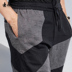 Cây Ý kiểu quần Trung Quốc quần short nam thời trang lỏng lẻo cắt quần cotton lanh tương phản hit quần thường eo - Quần short