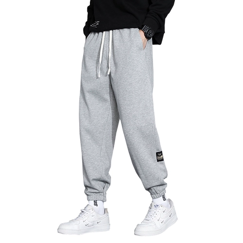 Мужские зимние штаны, демисезонные джинсы с начесом, коллекция 2023, оверсайз, свободный крой