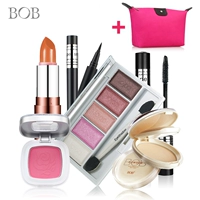 Bộ trang điểm BOB 6 cái! Bộ này là đủ! Công cụ trang điểm cho người mới bắt đầu kẻ mắt the face shop