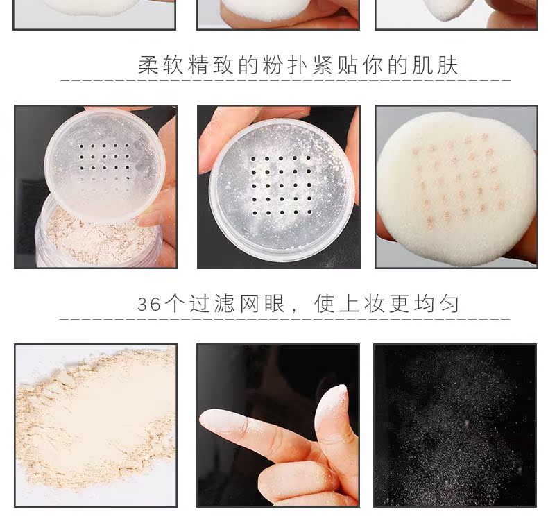 BOB dầu kiểm soát lỏng phấn trang điểm bột che khuyết điểm bền màu trắng sáng thoáng khí làm sáng da tốt phấn đêm trang điểm hồng - Quyền lực phấn bột