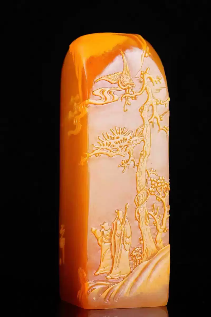 寿山石印章田黄石章料芙蓉石鸡血章料印章石料书法姓名章篆刻章料