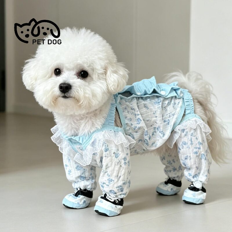 Detachable Belly Cover, Anti-Dirt Clothing for Dogs When Going Out, Summer Thin Style Pet Bichon Foot and Leg Cover, Four-Legged Dust-Proof Pants Detachable Belly Cover, Anti-Dirt Clothing for Dogs When Going Out, Summer Thin Style Pet Bichon Foot and Leg Cover, Four-Legged Dust-Proof Pants