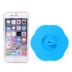 Full 9 nhân dân tệ vận chuyển tình yêu phổ biến rò rỉ silicone con dấu đào trái tim bụi cốc cốc nắp clip muỗng bình đựng nước uống đẹp Tách