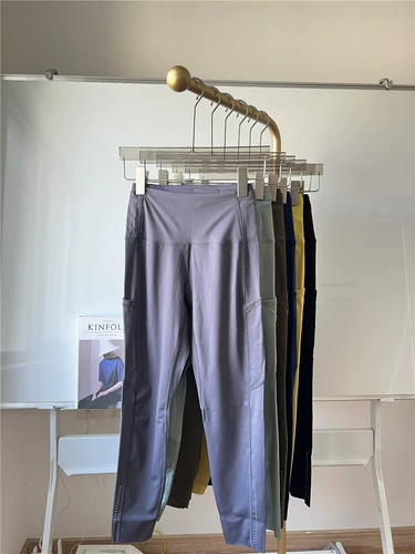 Фонды социального обеспечения стоимость -для утечек -без отказа, толстые карманные против обертанных брюк йоги спортивные укороченные брюки