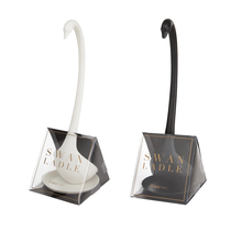  Japan francfranc swan soup spoon household spoon long handle can stand creative gift spot