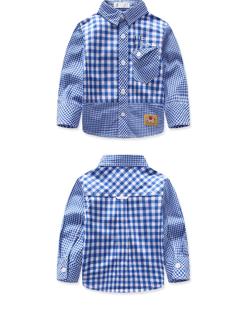 Chemise enfant SINGBAIL à manche longue - Ref 2083188 Image 16