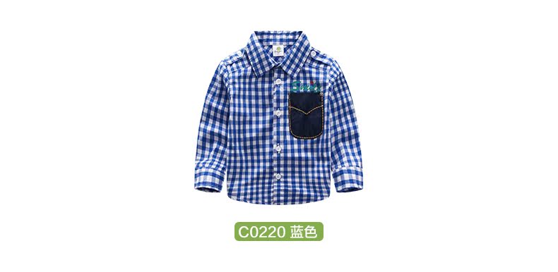 Chemise enfant SINGBAIL à manche longue - Ref 2083519 Image 10