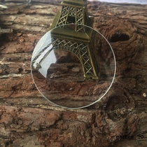 Identification projection high power reading 50mm glass lens single convex focal length 50MM handheld 5x magnifying glass