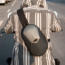 (Polyhedron)MR MOTOR tide brand motorcycle moped riding back shoulder oblique cross small backpack chest bag
