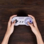 8Bitdo Eight Church SNES30 Bộ điều khiển trò chơi không dây siêu Bluetooth Chuyển đổi máy tính Android di động MAC phụ kiện chơi pubg mobile