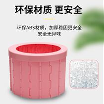 Camping disposable toilet mobile toilet supplies field travel toilet car emergency bag toilet folding summer
