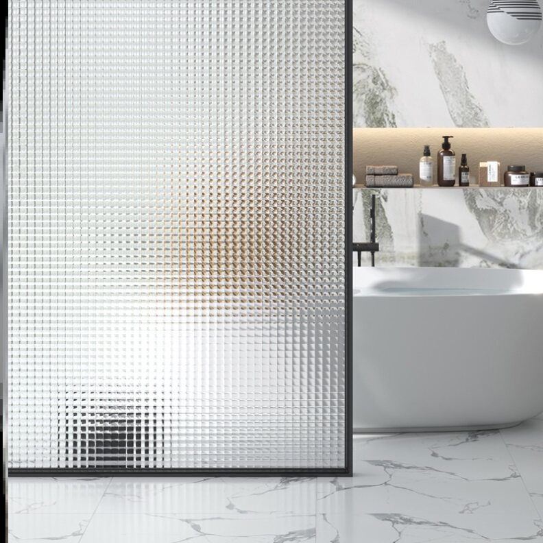 Changhong glass foil electrostatic glass door toilet light transmission opaque anti-peeping film anti-light privacy cellophane