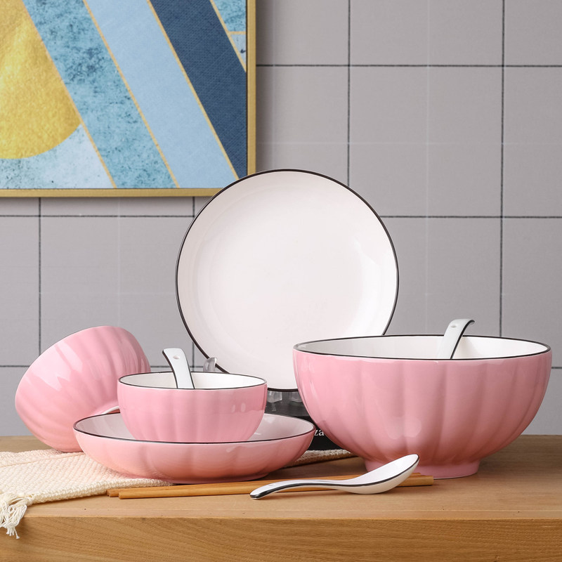 Bowl Dish Suit Home Rice Rice Bowl CUTLERY CUTLERY CUTLERY CUTLERY BOWL SOUP BOWL CUTLERY CUTLERY CERAMIC BOWLS TRAY BOWLS CHOPSTICKS