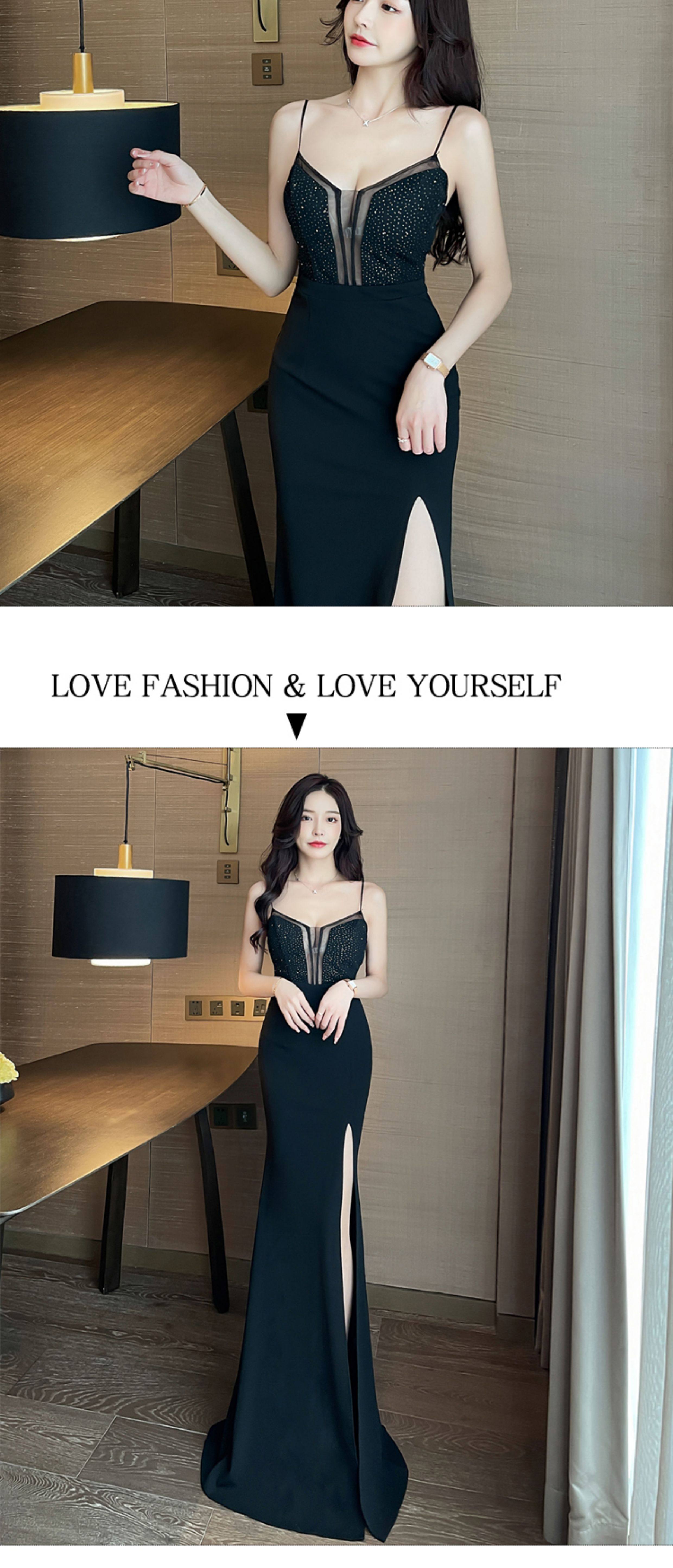 Сексуальная весенняя длинная юбка, вечернее платье, V-образный вырез, облегающий крой    