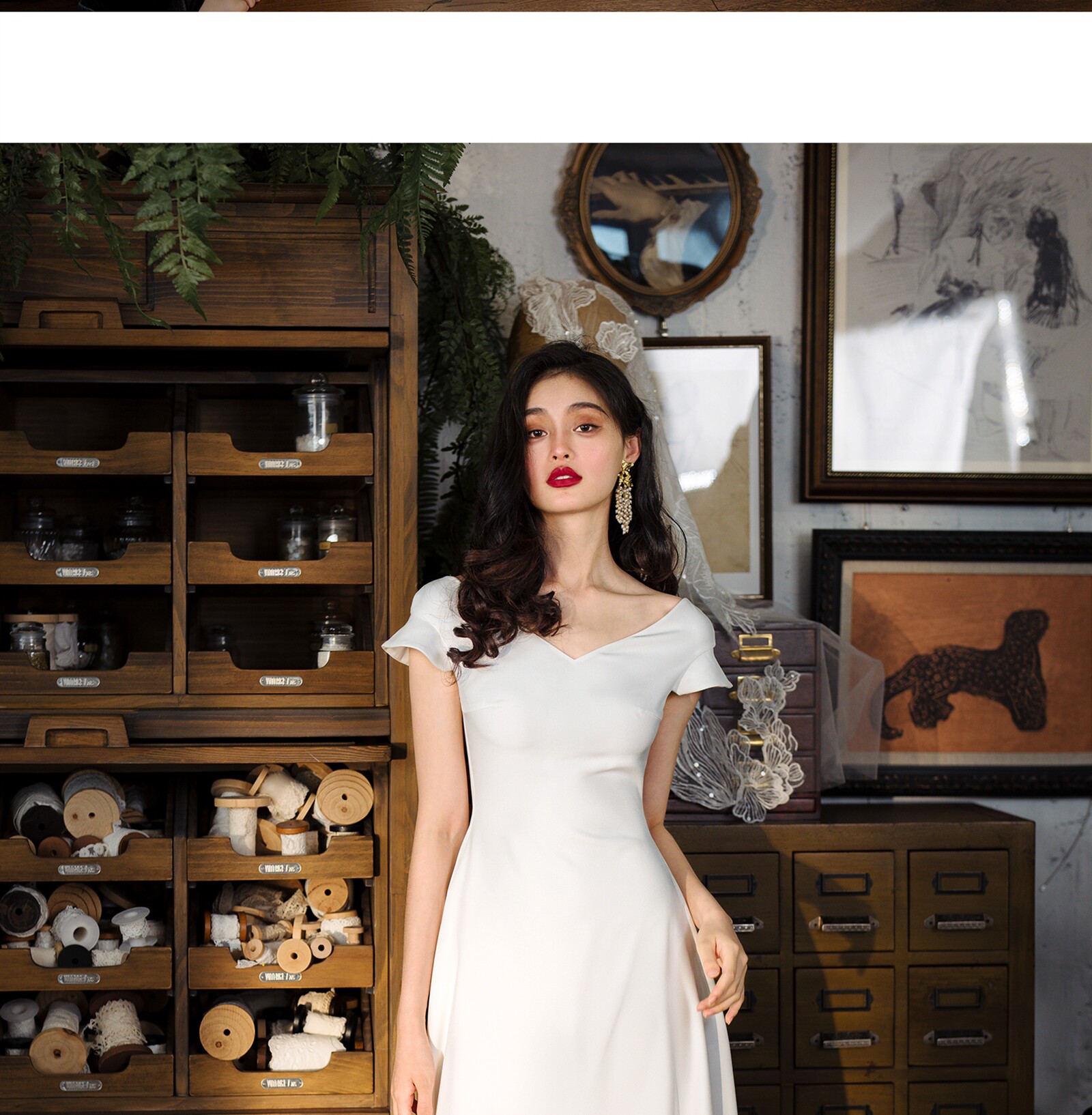 DearWhite, оригинальное белое свадебное платье для невесты, французский стиль 