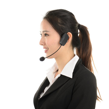 Wireless microphone microphone small bee loudspeaker head-mounted headset teacher tour guide dedicated FM FM wireless microphone