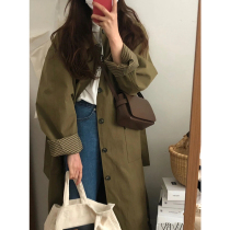 This year Pop Coat Jacket Woman 2022 New Spring Autumn Season Long-style Little Subchic Advanced Sensation Leisure