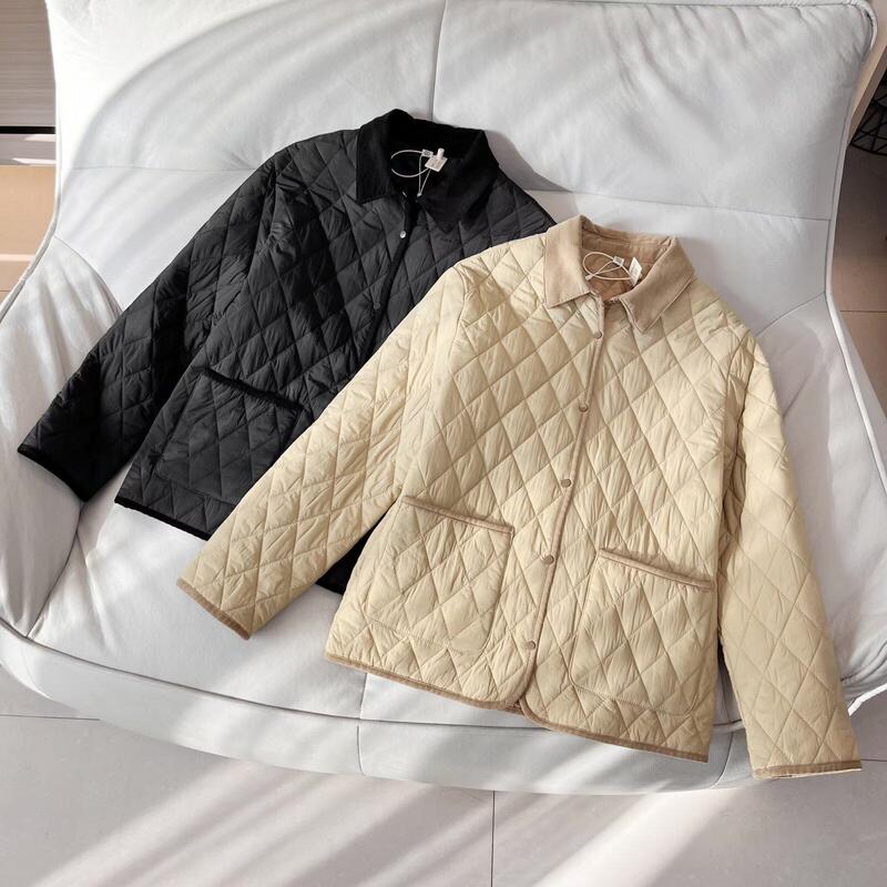 2024 Autumn/Winter New Unisex Quilted Shirt Jacket, Machine Washable Thick Coat Jacket 471392