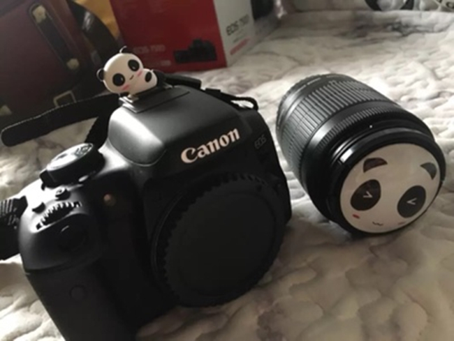 Phụ kiện ống kính Canon Canon Panda 18-55 58mm700d650d550d600d - Phụ kiện máy ảnh DSLR / đơn chân máy quay benro